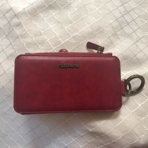 Cell phone wallet/case- Fits I phone 6 plus-7plus-8plus - New - Never Used